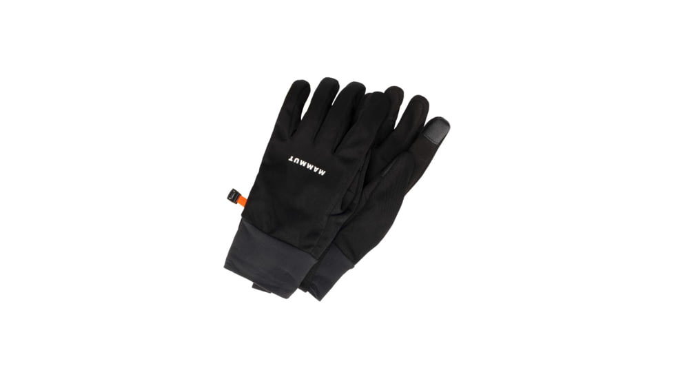 Mammut Astro Gloves - Mens, Black, 7, 1190-00380-0001-1070