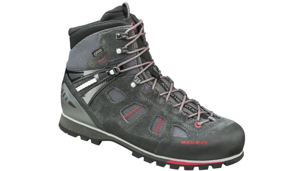 Mammut Ayako High GTX Backpacking Boot - Men's, Graphite-Inferno, US 9.5, 3020-05430-0609-1085