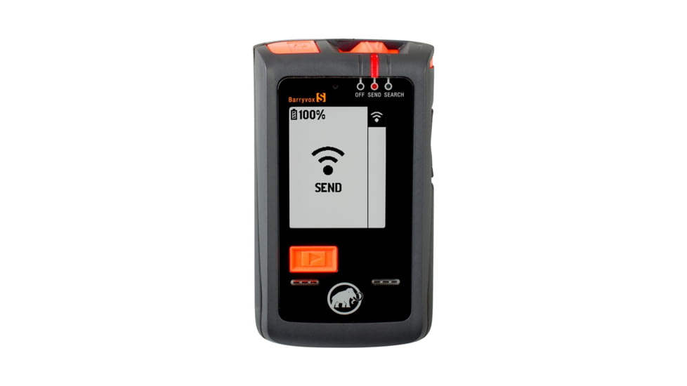 Mammut Barryvox S Transceiver, Grey/Black/Orange, 2710-00140-1012-1