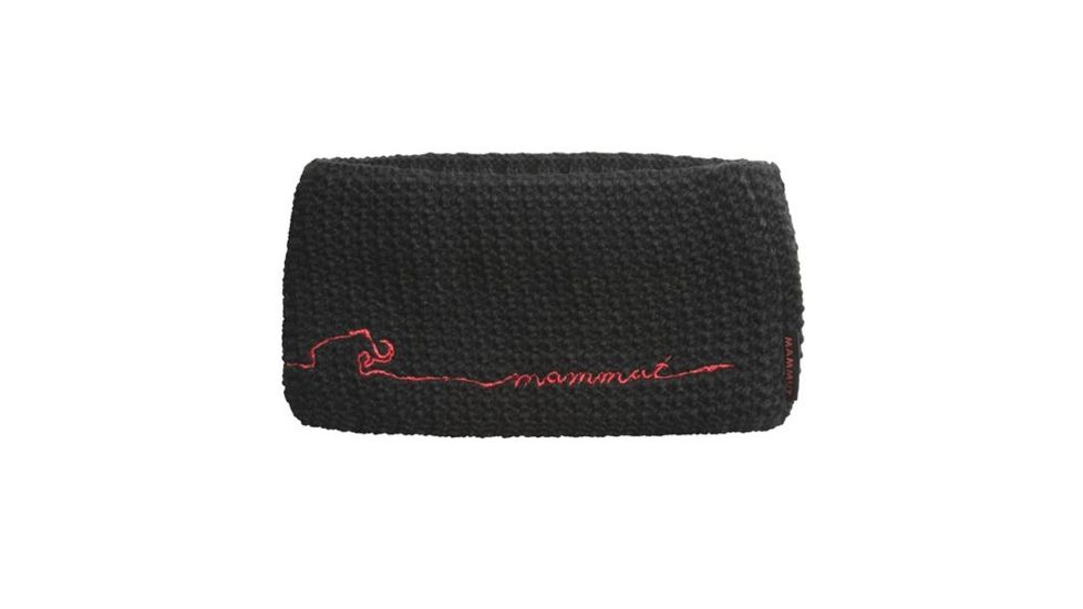 Mammut Bold Headband - Black/Fire - One Size