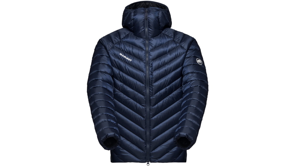 Mammut Broad Peak IN Hooded Jacket - Mens, Marine/Black, Large, 1013-02961-5975-115