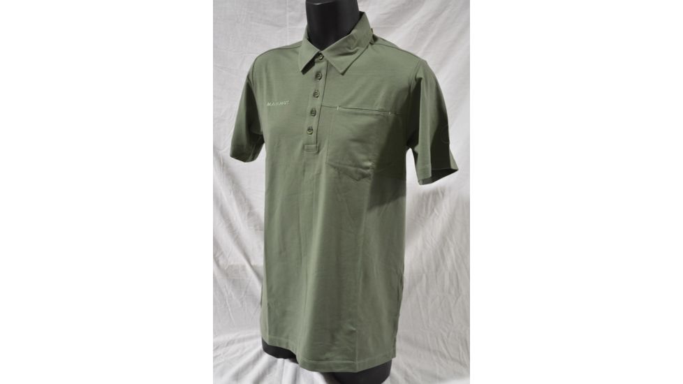 Mammut Chuck Polo Shirt - Men's-Dark Cypress-Large