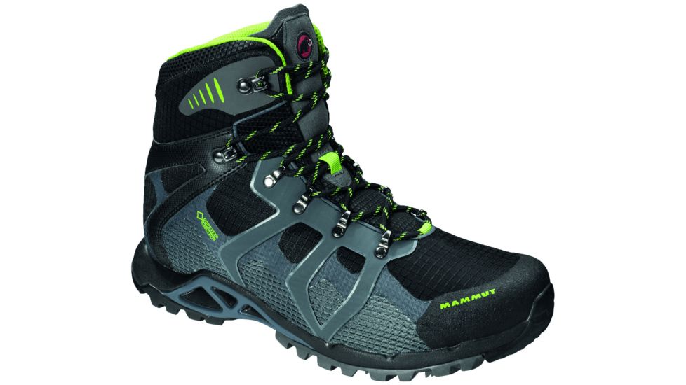 Mammut Comfort High GTX Hiking Boot - Men's-Black/Graphite-Medium-10