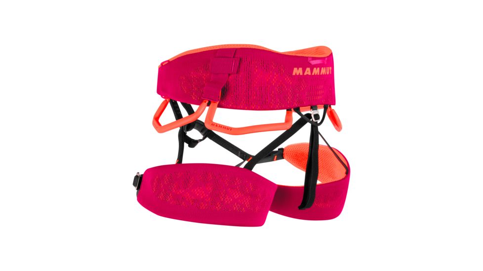 Mammut Comfort Knit Fast Adjust Harness - Womens, Sundown/Safety Orange, Large, 2020-00950-6373-113