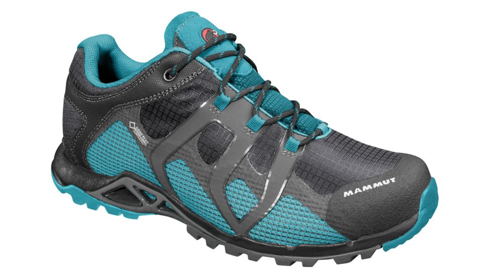 Mammut Comfort Low GTX Hiking Shoe - Women's-Graphite/Pacific-Medium-6.5 US