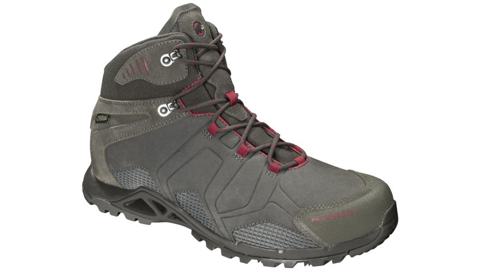 Mammut Comfort Tour Mid GTX Surround Hiking Boot - Men's-Bark/Dark Lava-Medium-13