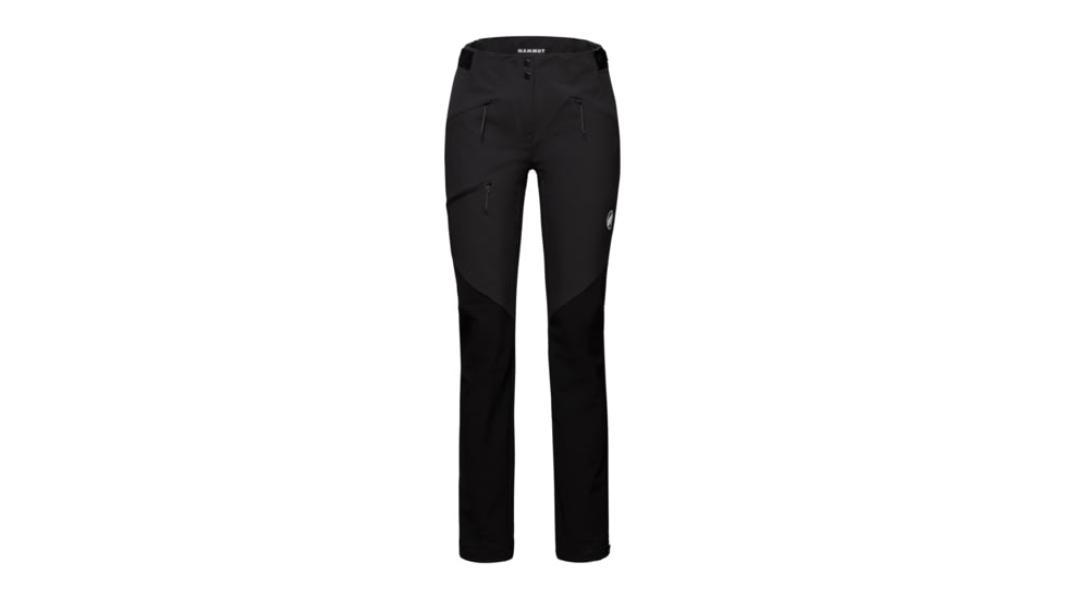 Mammut Courmayeur SO Pants - Womens, Black, US 2 Regular, 1021-00660-0001-32