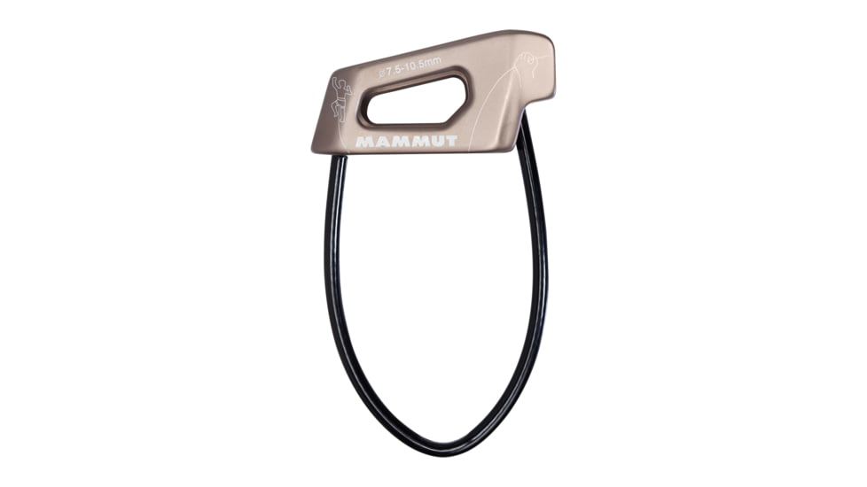 Mammut Crag Light Belay, Grey, one size, 2210-01102-0139-1