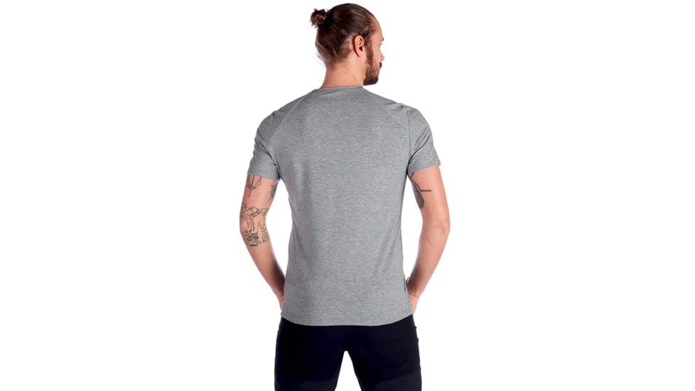 Mammut Crashiano Pocket T-Shirt, Storm Melange-Zion, XL, 1017-00920-00275-116