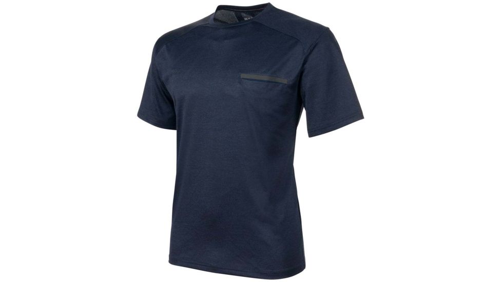 Mammut Crashiano T-Shirt - Mens, Marine Melange, Small, 1017-01720-5784-113