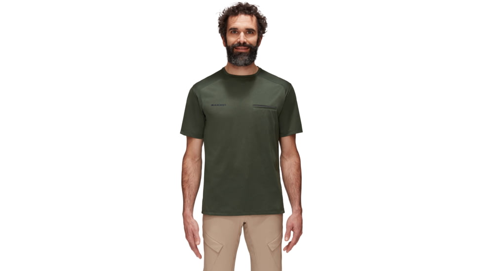 Mammut Crashiano T-Shirt - Mens, Woods Melange, Medium, 1017-01720-40141-114