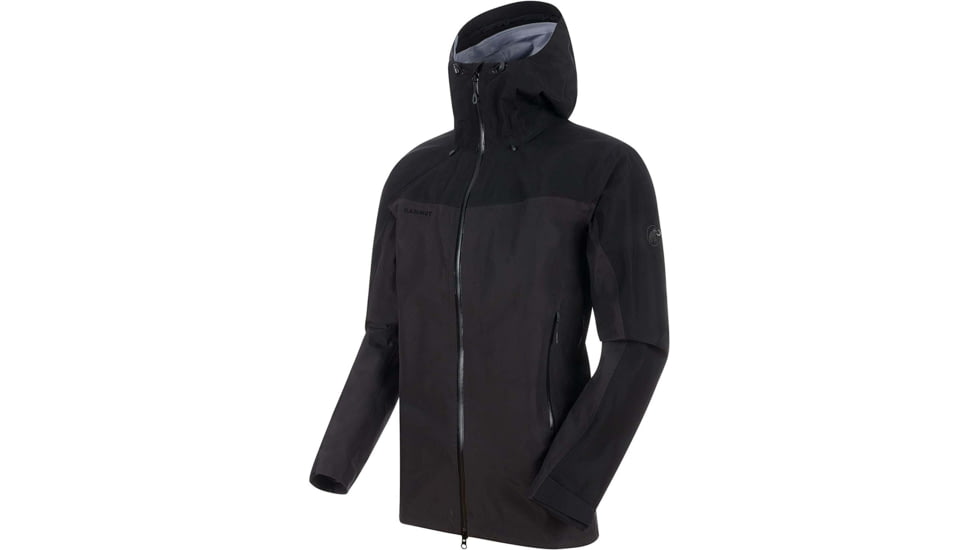 Mammut Crater Hardshell Hooded Jacket - Mens, Phantom/Black, 2XL, 1010-21751-00160-117