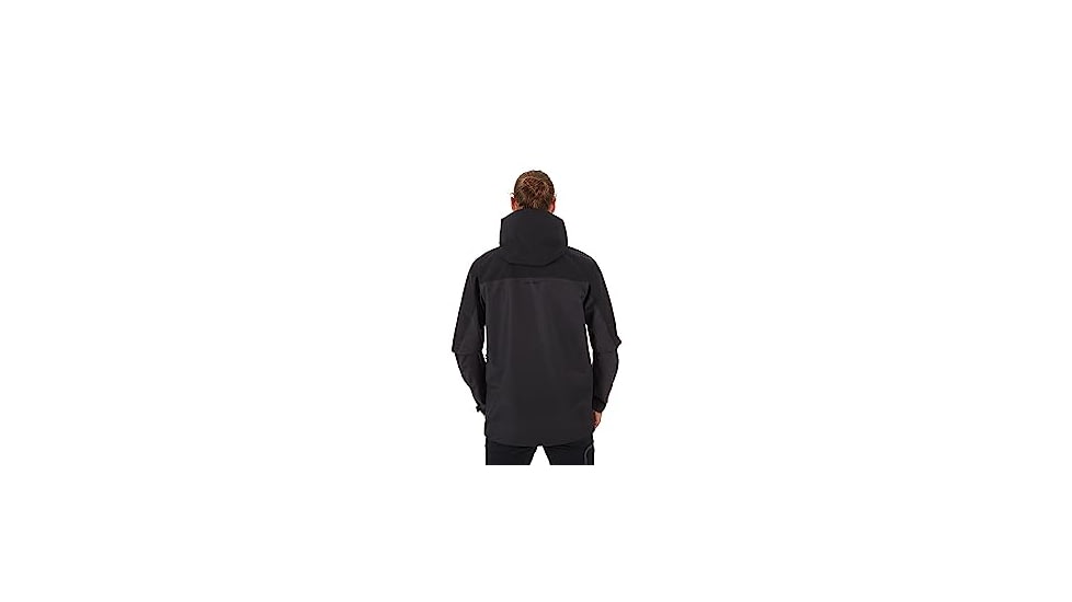 Mammut Crater Hardshell Hooded Jacket - Mens, Phantom-Black, Extra Large, 1010-21751-00160-116