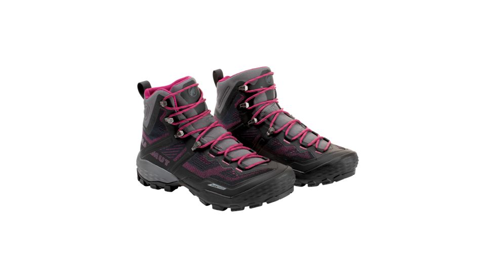 Mammut Ducan High GTX Backpacking Boots - Womens, Phantom/Dark Pink, 6.5 US, 3030-03480-00309-1050