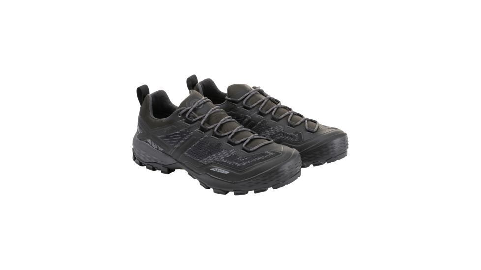 Mammut Ducan Low GTX Backpacking Boots - Mens, Black/Dark Titanium, 10 US, 3030-03520-00288-1090