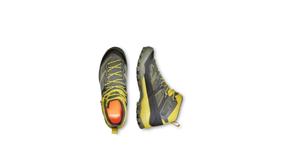 Mammut Ducan Mid GTX Backpacking Boots - Mens, Dark Tin/Mello, US 11.5, 3030-03540-00658-1105