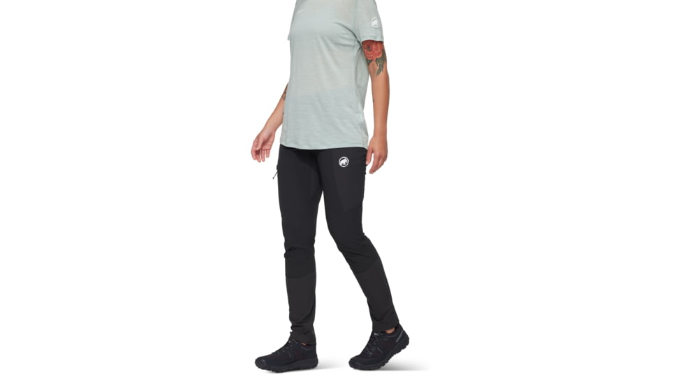 Mammut Ducan Pants - Womens, Black, US 2 Regular, 1022-02500-0001-32