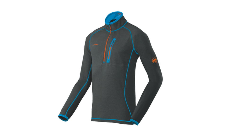 Mammut Eiswand Zip Pull Light-Men's-Large-Black