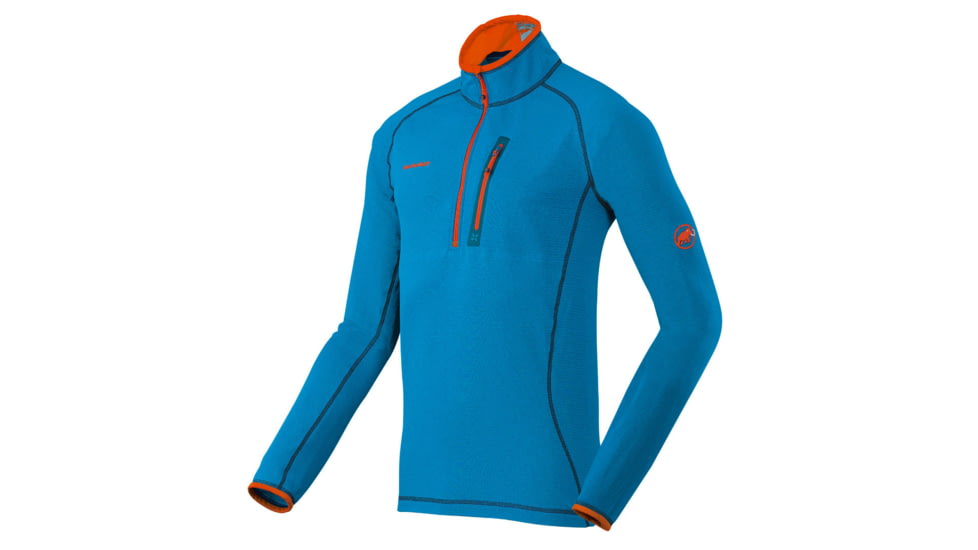 Mammut Eiswand Zip Pull Light-Men's-Large-Cyan