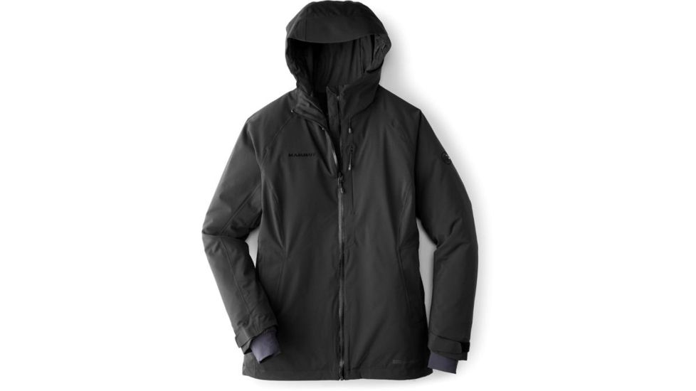 Mammut Elizabeth Rain Jacket - Womens, Black, Medium, 1010-25240-0001-114