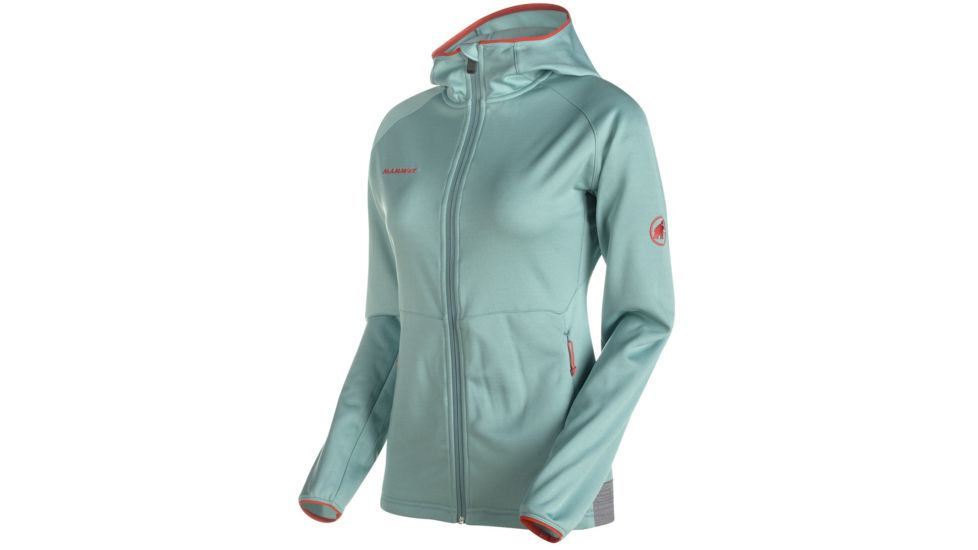 Mammut Get Away ML Hooded Jacket - Women's-Air Melange-X-Large