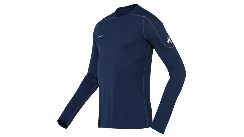 Mammut Go Dry Longsleeve - Men's-Dark Ensign-Large