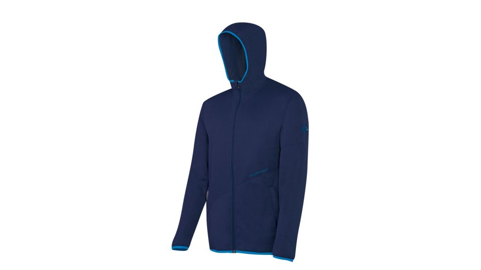 Mammut Go-Far Hooded Jacket - Mens-Space Melange-Small