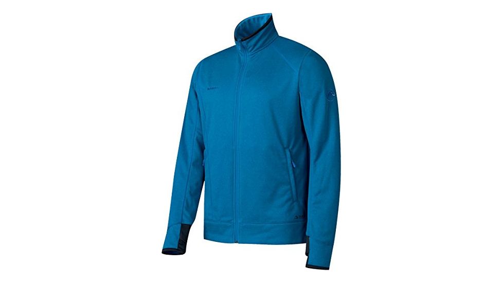 Mammut Go Far Jacket - Men's-Dark Cyan Melange-Large