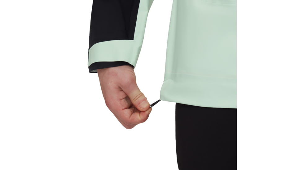 Mammut Haldigrat Air HS Hooded Jacket - Mens, Neo Mint/Black, Large, 1010-30380-40251-115