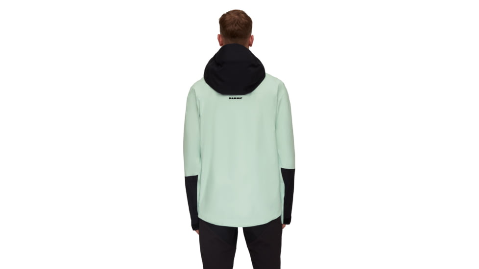 Mammut Haldigrat Air HS Hooded Jacket - Mens, Neo Mint/Black, Large, 1010-30380-40251-115