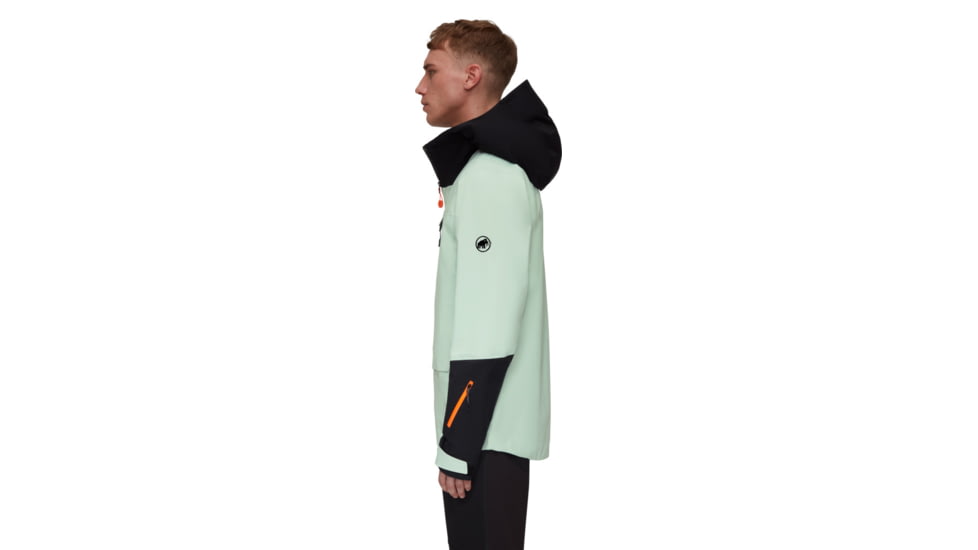 Mammut Haldigrat Air HS Hooded Jacket - Mens, Neo Mint/Black, Large, 1010-30380-40251-115