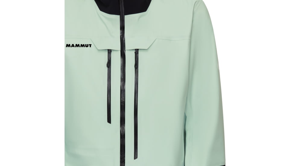 Mammut Haldigrat Air HS Hooded Jacket - Mens, Neo Mint/Black, Large, 1010-30380-40251-115