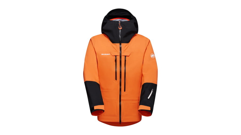 Mammut Haldigrat Air HS Hooded Jacket - Mens, Tangerine/Black, Small, 1010-30380-2260-113