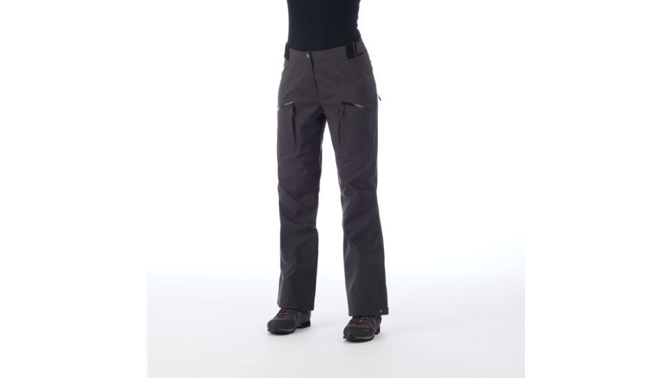 Mammut Haldigrat Hardshell Pants - Womens, Black, 8, 1020-12590-0001-38-10