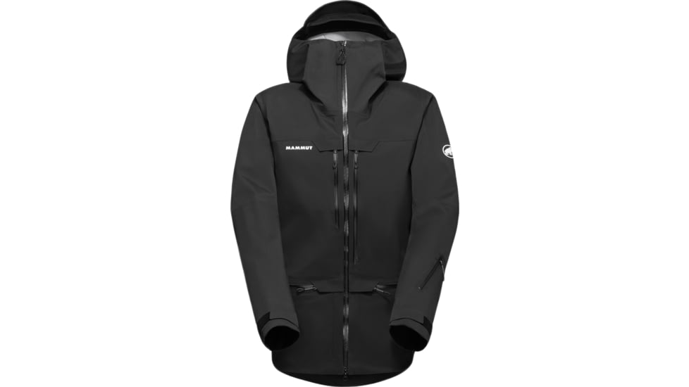 Mammut Haldigrat HS Hooded Jacket - Mens, Black, Medium, 1010-30361-0001-114
