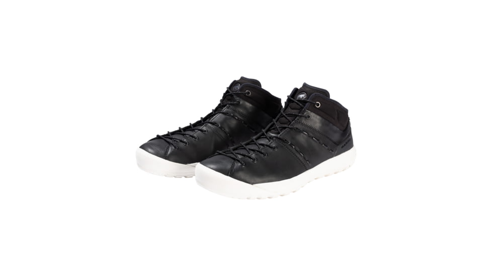 Mammut Hueco Advanced Mid Approach Shoes - Mens, Black/Bright White, 13 US, 3020-06330-00226-1200