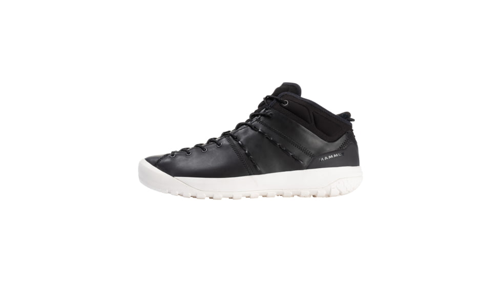 Mammut Hueco Advanced Mid Approach Shoes - Mens, Black/Bright White, 13 US, 3020-06330-00226-1200