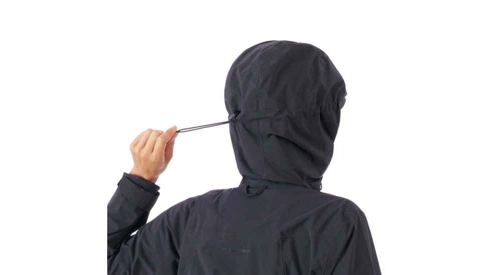 Mammut Kento Hooded Jacket - Womens, Black, Small, 1010-26840-0001-113