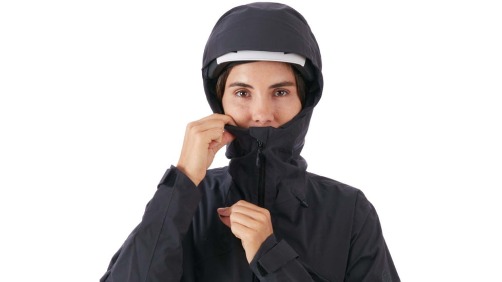 Mammut Kento Hooded Jacket - Womens, Black, Small, 1010-26840-0001-113