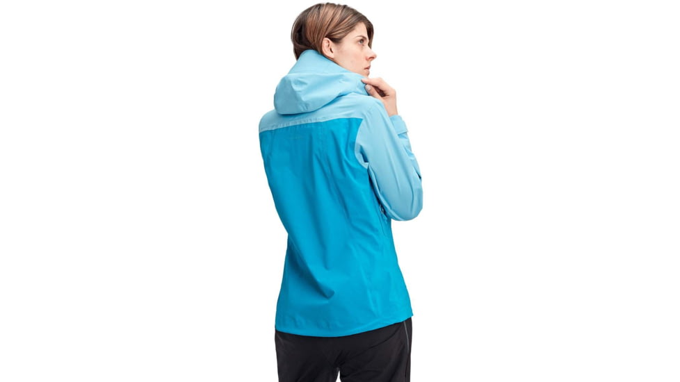Mammut Kento Hooded Jacket - Womens, Ocean/Whisper, Medium, 1010-26840-50317-114