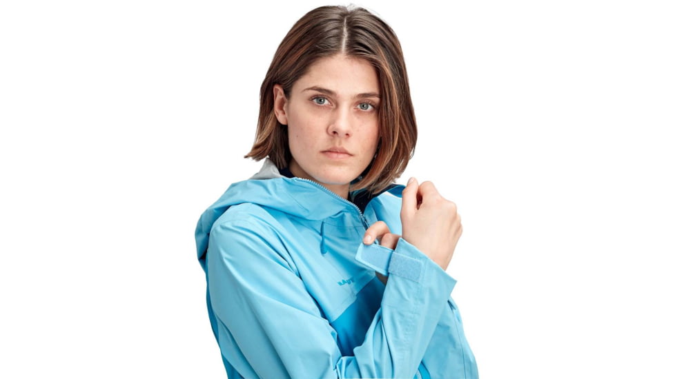 Mammut Kento Hooded Jacket - Womens, Ocean/Whisper, Medium, 1010-26840-50317-114