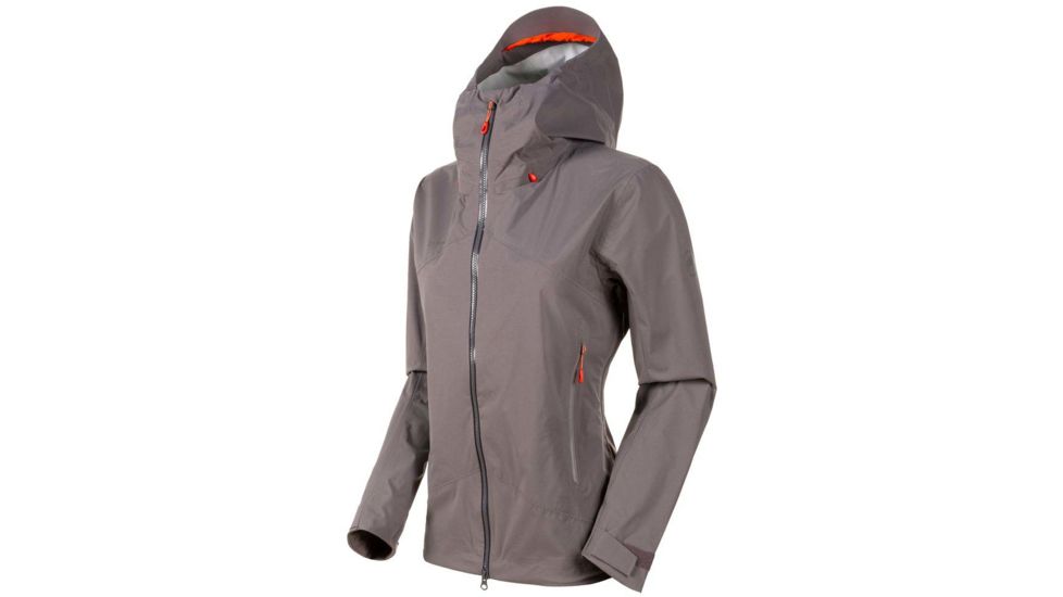 Mammut Kento Hooded Jacket - Womens, Shark, Medium, 1010-26840-0188-114