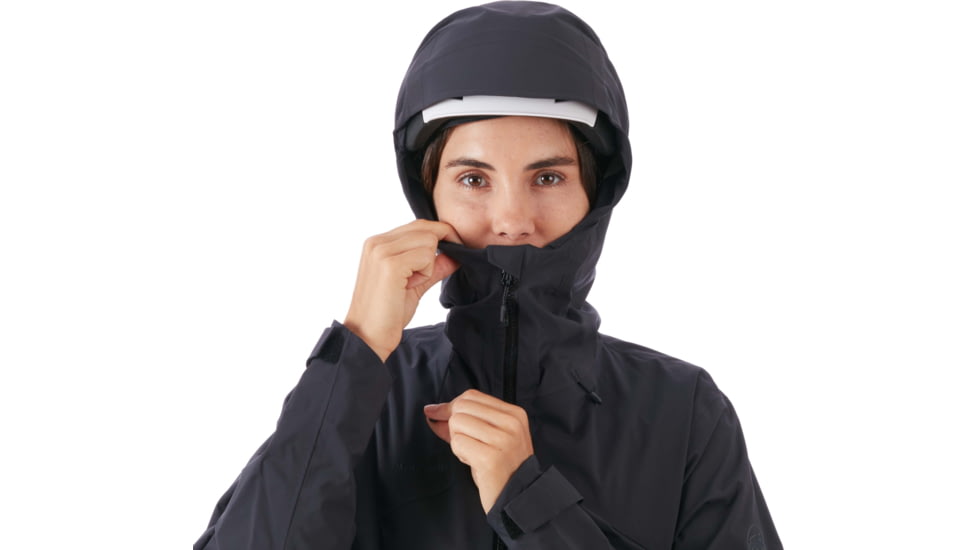 Mammut Kento HS Hooded Jacket - Womens, Black, Extra Large, 1010-26840-0001-116