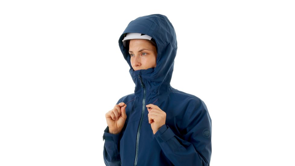 Mammut Kento HS Hooded Jacket - Womens, Peacoat, Large, 1010-26840-50125-115