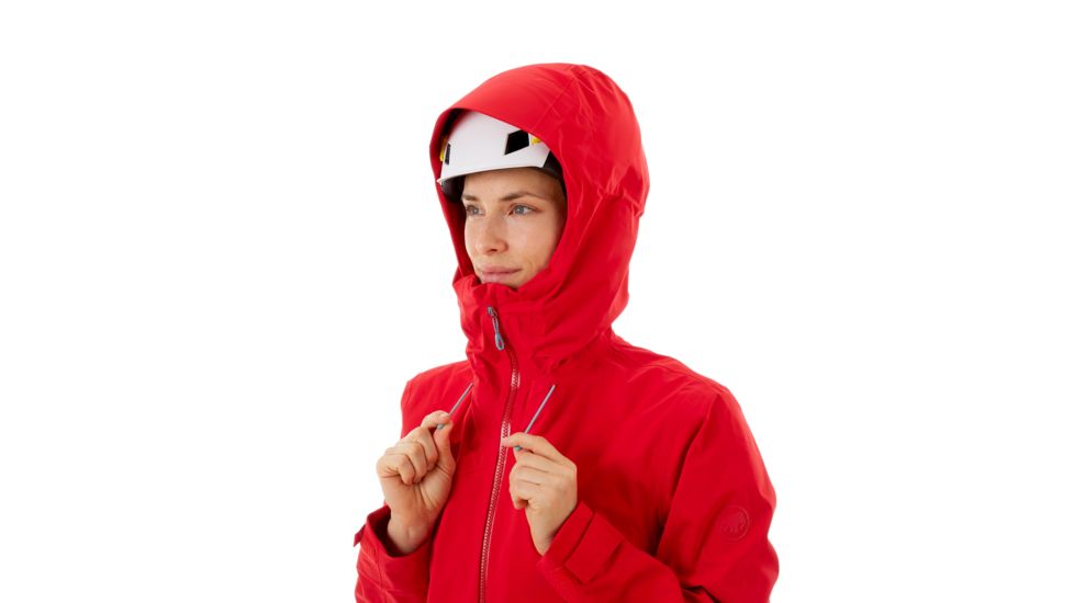 Mammut Kento HS Hooded Jacket - Womens, Ruby, Large, 1010-26840-3149-115