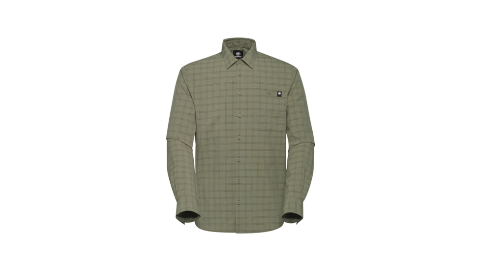 Mammut Lenni Longsleeve Shirt - Mens, Marsh-Dark Marsh, L, 1015-01461-40300-115
