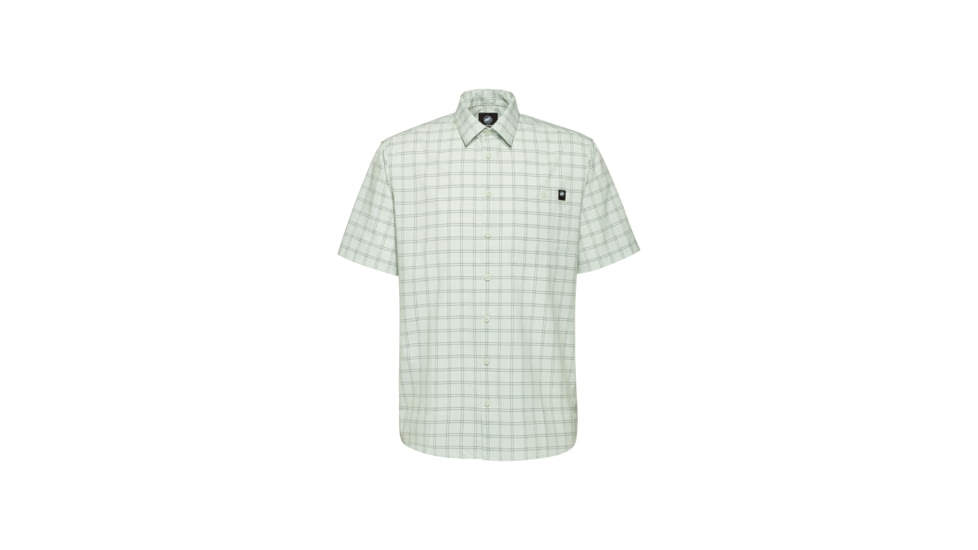 Mammut Lenni Shirt - Mens, Silver Sage-Strata, M, 1015-01471-1303-114