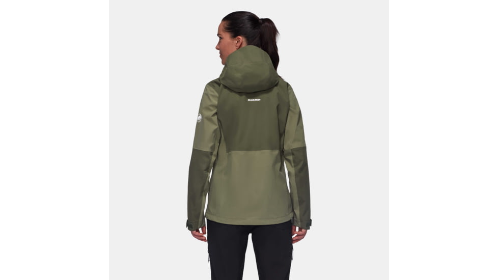 Mammut Linard Guide HS Hooded Jacket - Womens, Marsh/Dark Marsh, Large, 1010-30970-40300-115