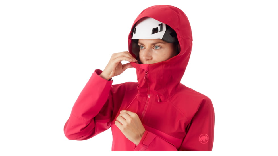 Mammut Masao Hardshell Hooded Jacket - Women's, Extra Small, Pink, 1010-26890-6085-112