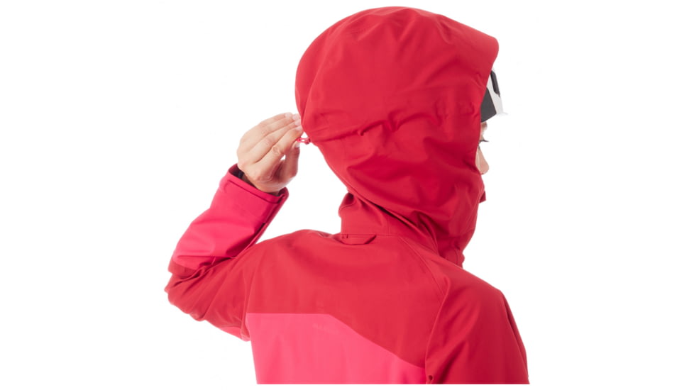 Mammut Masao Hardshell Hooded Jacket - Women's, Extra Small, Pink, 1010-26890-6085-112